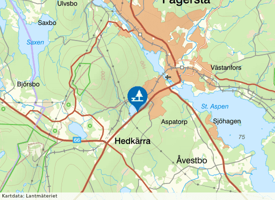 Eskiln på kartan