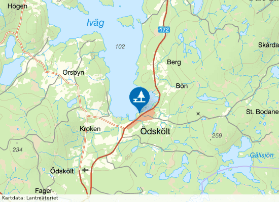 Ödskölt på kartan