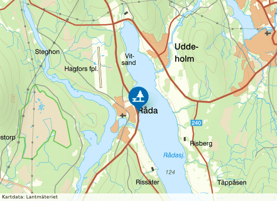 Råda på kartan