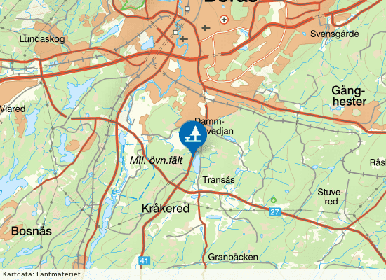 Stora Transåssjön Ö på kartan