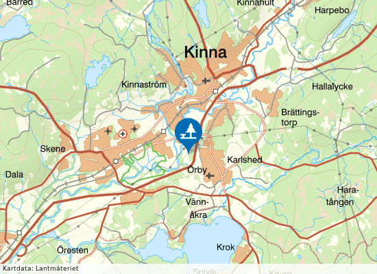 Häggån V på kartan