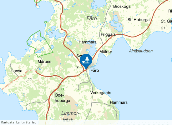 Kyrkviken på kartan