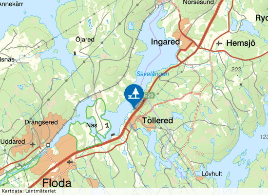 Tollered på kartan