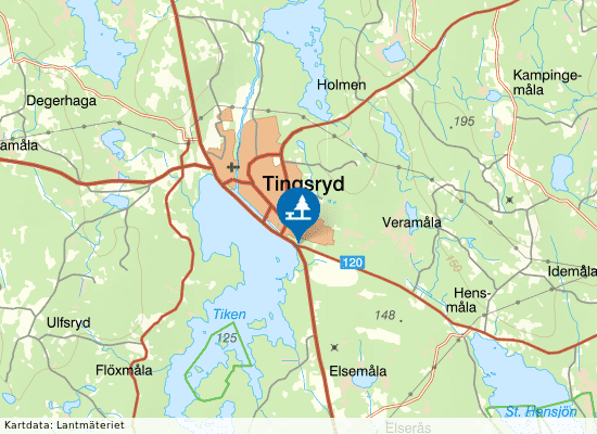 Kungastenarna på kartan