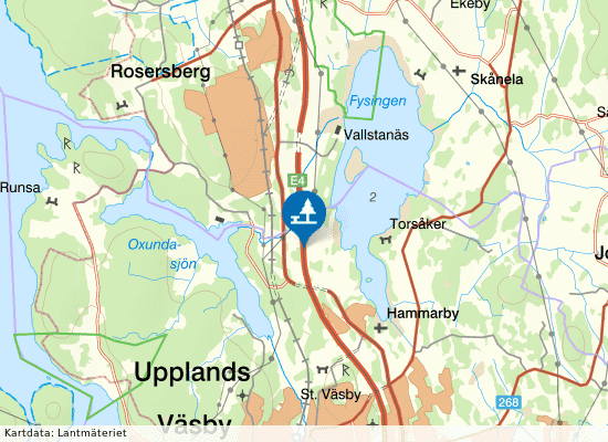 Stora Wäsby N på kartan