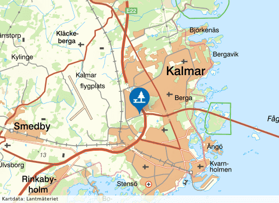 Rasta Kalmar på kartan