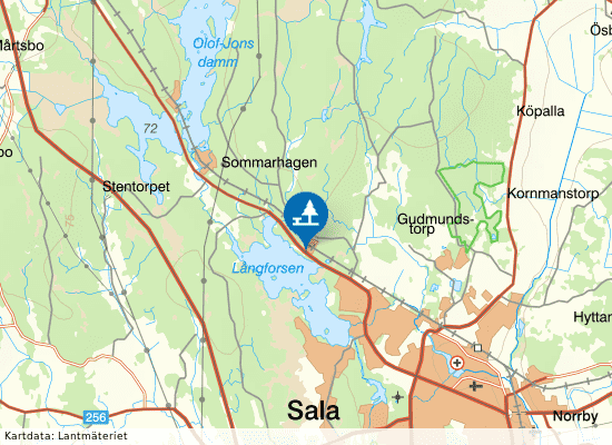 Sjöbo på kartan