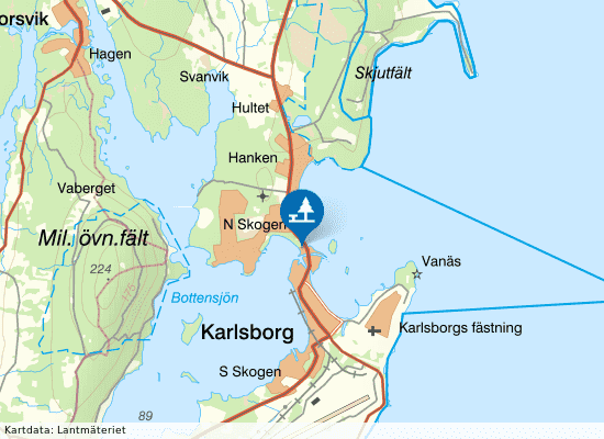 Öltappen på kartan