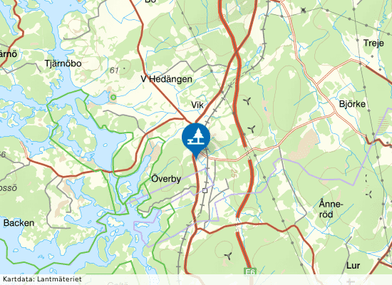 Överby på kartan