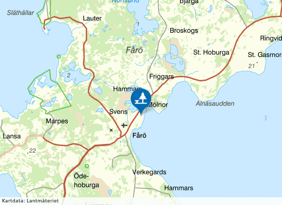 Kyrkviken på kartan