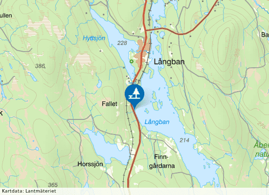 Sandslandet på kartan